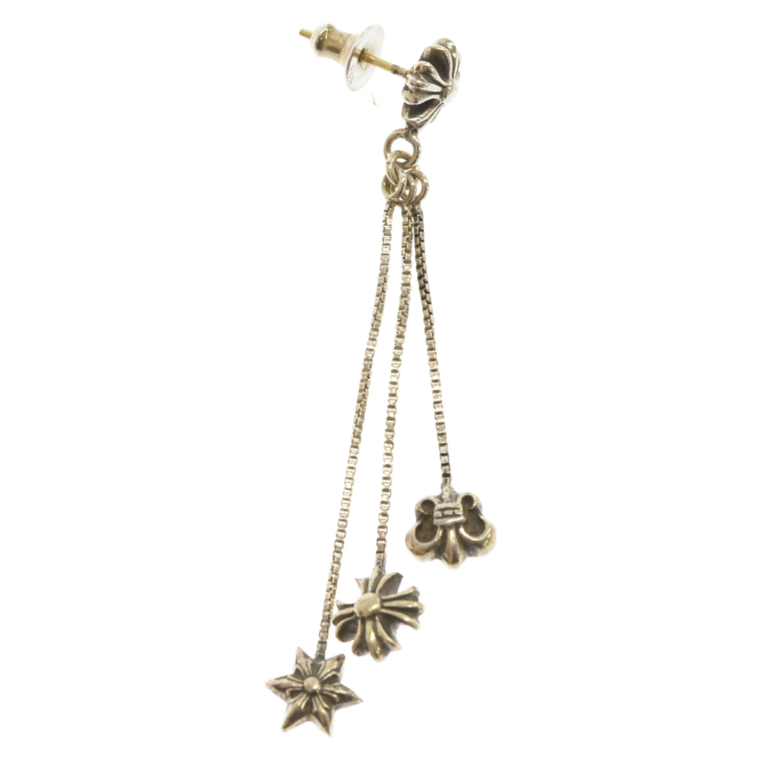 激安直営店 - Hearts Chrome CHROME シルバー ピアス スター BSフレア