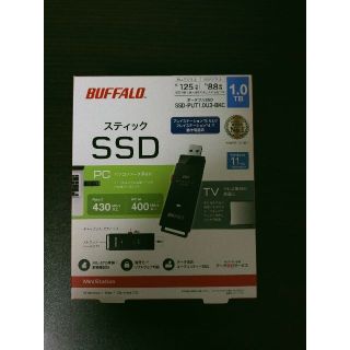 バッファロー(Buffalo)のバッファロー＊SSD-PUT1.0U3-BKC 外付けSSD 1TB 黒色(PC周辺機器)