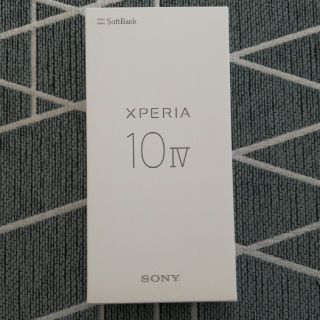 Xperia 10 IV A202SO ブラック ソフトバンク softbank(スマートフォン本体)