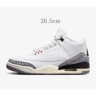 ジョーダン(Jordan Brand（NIKE）)のNike air jordan 3 retro white cement (スニーカー)