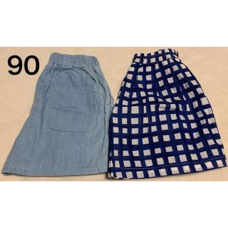 ニットプランナー(KP)の短パン　セット　90(パンツ/スパッツ)