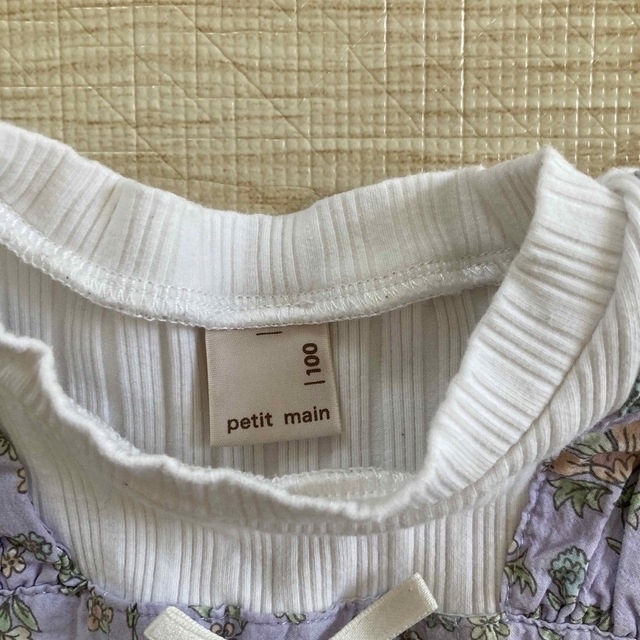 petit main(プティマイン)のプティマイン　100 キッズ/ベビー/マタニティのキッズ服女の子用(90cm~)(Tシャツ/カットソー)の商品写真