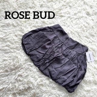 ローズバッド(ROSE BUD)のROSE BUD ミニスカート　タグ付き　新品　未使用　フリーサイズ(ミニスカート)