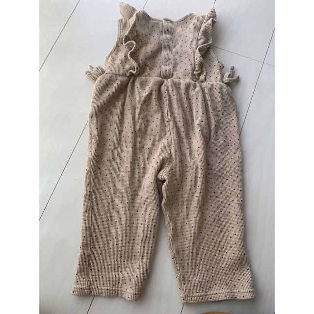 futafuta(フタフタ)のフタフタ　水玉 ドットサロペット キッズ/ベビー/マタニティのキッズ服女の子用(90cm~)(その他)の商品写真