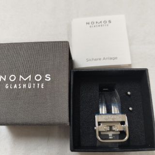 NOMOS ノモスグラスヒュッテ 純正 Dバックル 16mm 新品同様品(その他)