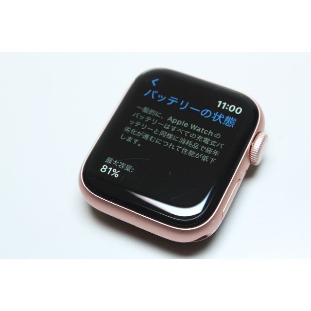 Apple Watch(アップルウォッチ)のApple Watch Series 5/GPS/40mm/A2092 ⑤ スマホ/家電/カメラのスマホ/家電/カメラ その他(その他)の商品写真