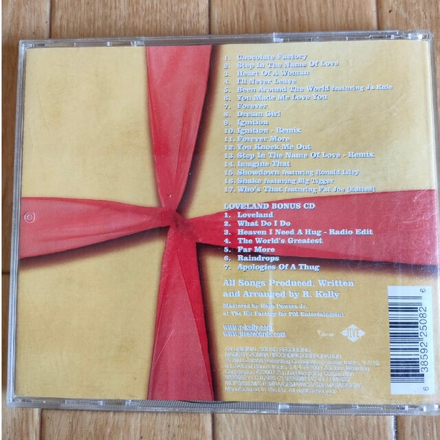 ボーナス・ディスク付 廃盤 EU盤 R.ケリー チョコレート・ファクトリー エンタメ/ホビーのCD(R&B/ソウル)の商品写真