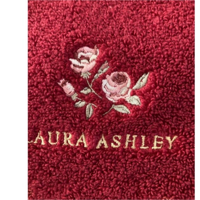 LAURA ASHLEY(ローラアシュレイ)のローラアシュレィ　ハンドタオル　ブロックリーr レディースのファッション小物(ハンカチ)の商品写真