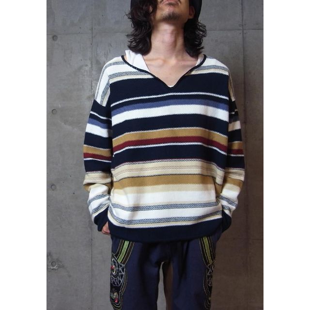 ALDIES Native Border Knit / ネイティブボーダーニット