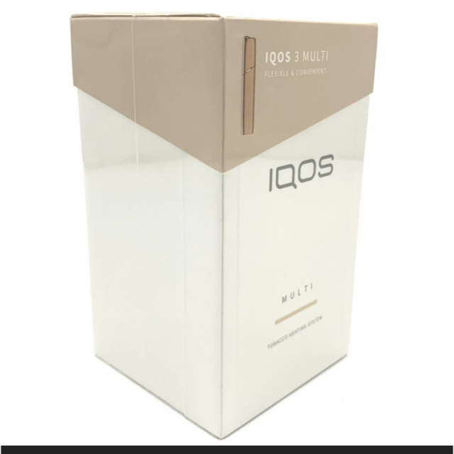 （新品未開封品）IQOS3 MULTI ゴールド 電子タバコ スターターキット