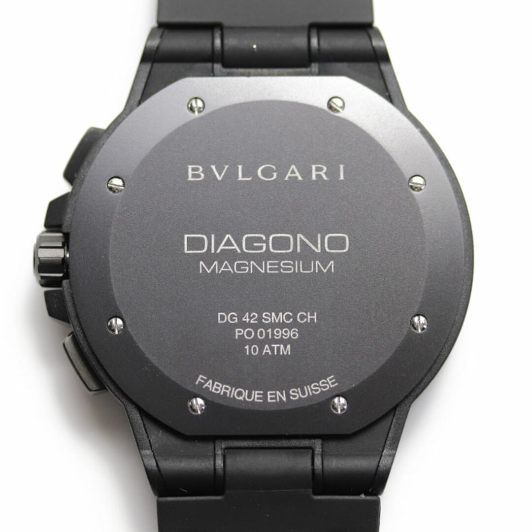 BVLGARI ブルガリ ディアゴノ マグネシウム 腕時計 自動巻き DG42SMCCH メンズ