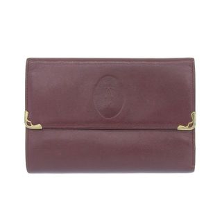 Cartier - 【本物保証】 カルティエ CARTIER マストライン がま口 三