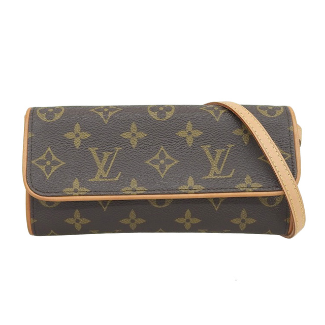 【本物保証】 超美品 ルイヴィトン LOUIS VUITTON モノグラム ポシェット ツインPM ショルダーバッグ 斜め掛け M51854