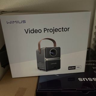 WiMiUS プロジェクター小型 モバイルプロジェクター 10000LMの ...