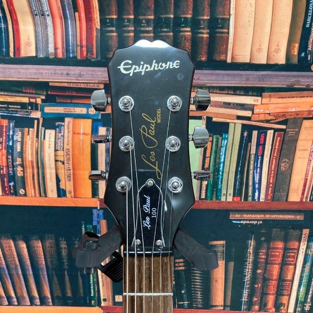 5248】 EPIPHONE Les Paul 100 CSB ケース付-