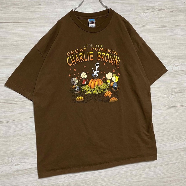 レア メキシコ製◆ピーナッツ スヌーピー Tシャツ ブラック メンズXL