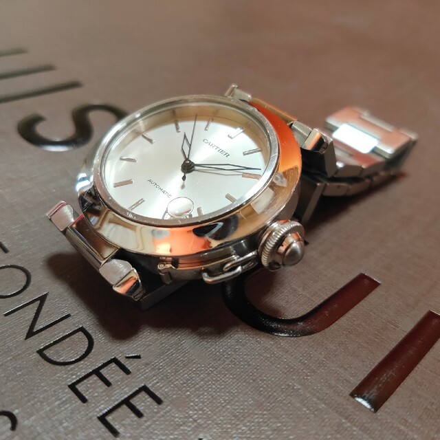 Cartier(カルティエ)のパシャC  カルティエ W31010M7 自動巻き  初期モデル 35mm レディースのファッション小物(腕時計)の商品写真