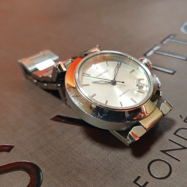 Cartier(カルティエ)のパシャC  カルティエ W31010M7 自動巻き  初期モデル 35mm レディースのファッション小物(腕時計)の商品写真