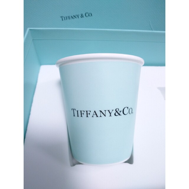 ティファニー　新品　TIFFANY\u0026CO ボーンチャイナ カップ 2個セット