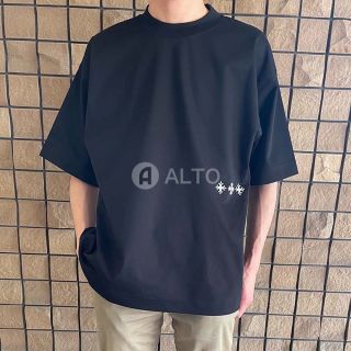 TATRAS タトラス DALAMIA ダラミア ロゴ入りTシャツ ブラック