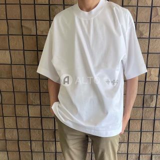 タトラス(TATRAS)のTATRAS タトラス DALAMIA  ダラミア ロゴ入りTシャツ　ホワイト (Tシャツ/カットソー(半袖/袖なし))