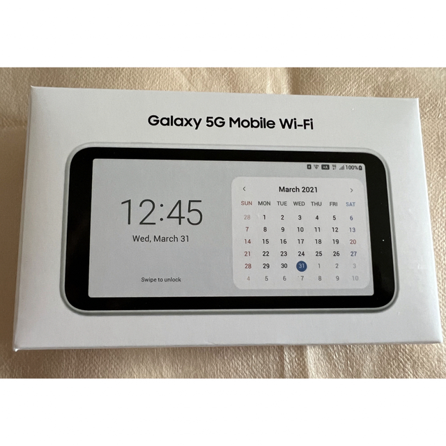 Galaxy - Galaxy 5G Mobile Wi-Fi SCR01SWU ホワイトの通販 by QQQQ's