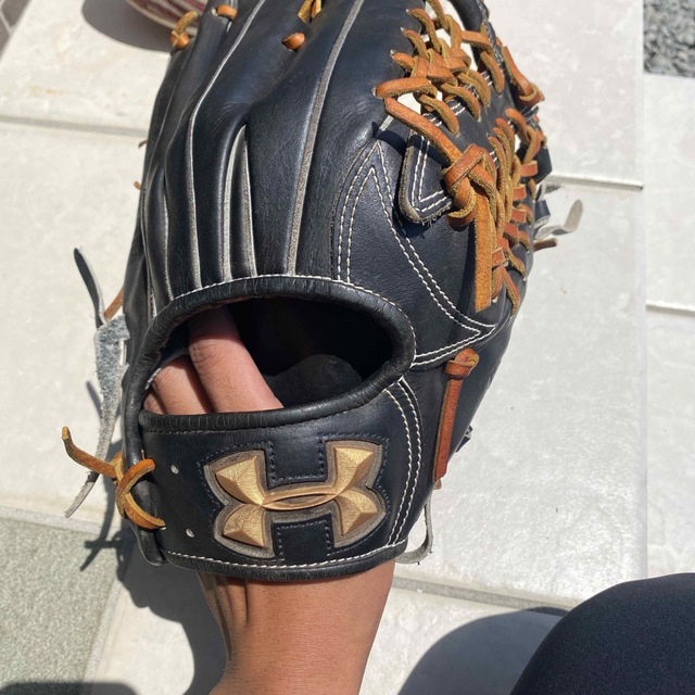 UNDER ARMOUR - アンダーアーマー 硬式グラブ 外野手 柳田モデルの通販