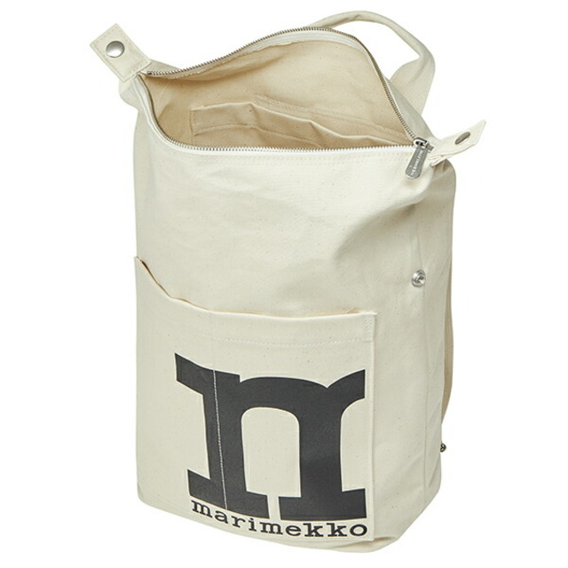marimekko(マリメッコ)の新品 マリメッコ Marimekko リュックサック ソリッド Mono Backpack コットン レディースのバッグ(リュック/バックパック)の商品写真