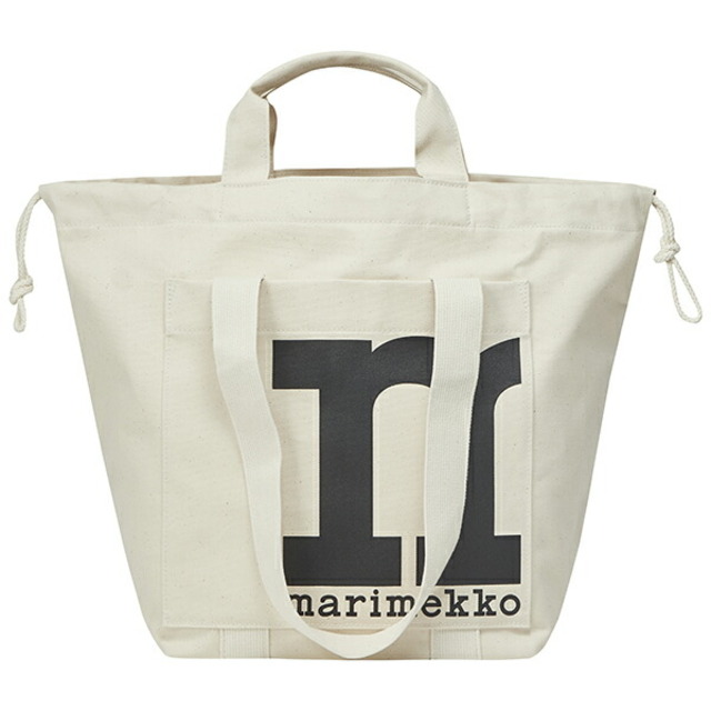 新品 マリメッコ Marimekko トートバッグ ソリッド Mono City Tote コットン約25cm本体重量