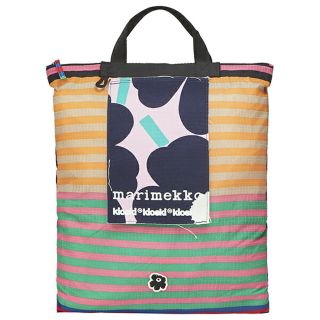 マリメッコ(marimekko)の新品 マリメッコ Marimekko リュックサック キオスキ FUNNY B-PACK TASARAITA ダークブルー/ピンク/マルチ(リュック/バックパック)