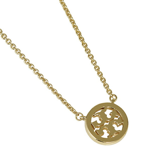 Tory Burch(トリーバーチ)の新品 トリーバーチ TORY BURCH ネックレス ミラー トリーゴールド/ピンク レディースのアクセサリー(ネックレス)の商品写真