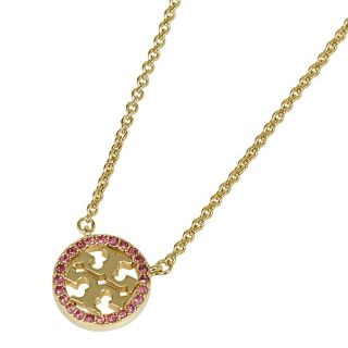 新品 トリーバーチ TORY BURCH ネックレス ミラー トリーゴールド