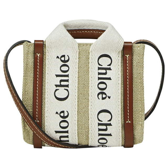 Chloe - 新品 クロエ Chloe ショルダーバッグ ウッディ ホワイト