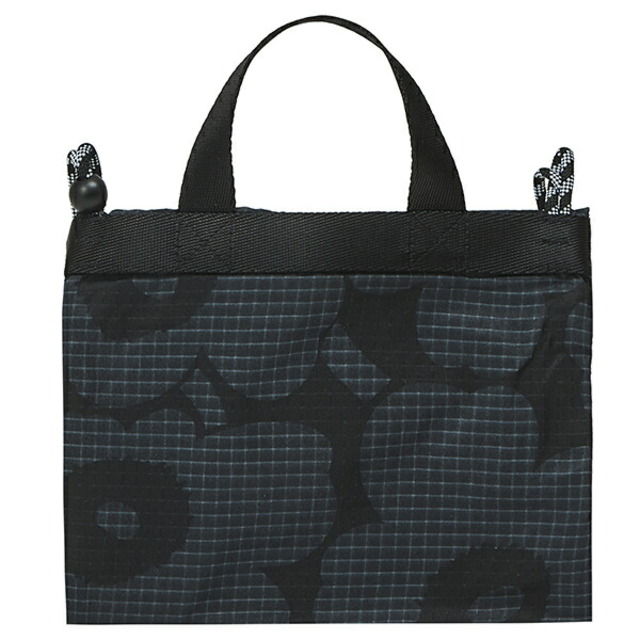 marimekko(マリメッコ)の新品 マリメッコ Marimekko ショルダーバッグ キオスキ Funny Cross Pocket Unikko Shoulder Bag ブラック レディースのバッグ(ショルダーバッグ)の商品写真