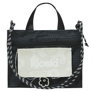 マリメッコ(marimekko)の新品 マリメッコ Marimekko ショルダーバッグ キオスキ Funny Cross Pocket Unikko Shoulder Bag ブラック(ショルダーバッグ)