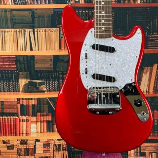 【5264】 FGN フジゲン ムスタング JMG-GR 弦交換不要 ケース付き