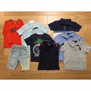 ポロラルフローレン(POLO RALPH LAUREN)の男の子　夏服　3,4歳　POLO他まとめ売り(Tシャツ/カットソー)