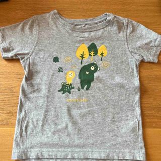 モンベル(mont bell)のモンベル　キッズ　Ｔシャツ　110 グレー(Tシャツ/カットソー)