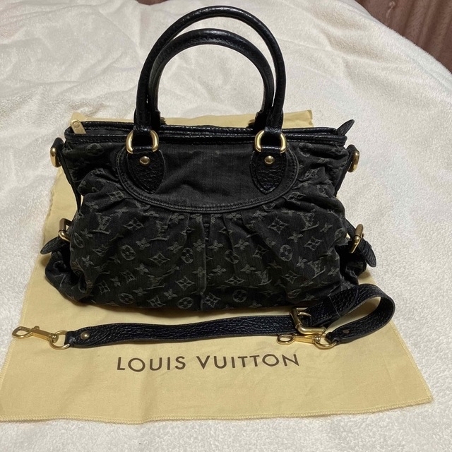 LOUIS VUITTON - ルイヴィトンデニムバッグネオカヴィMMの通販 by