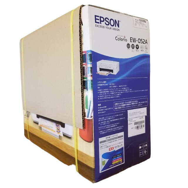 新品 EPSON エプソン プリンター 複合機 EW-052A インク付