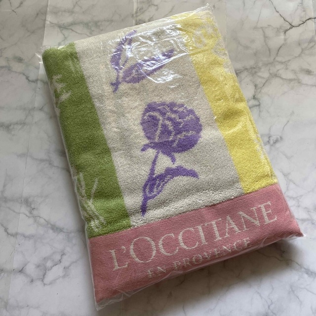 L ロクシタン スプリング フローラル バスタオル