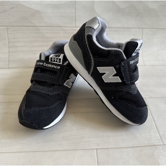 New Balance(ニューバランス)のニューバランス IZ996BK3 16cm キッズ/ベビー/マタニティのキッズ靴/シューズ(15cm~)(スニーカー)の商品写真