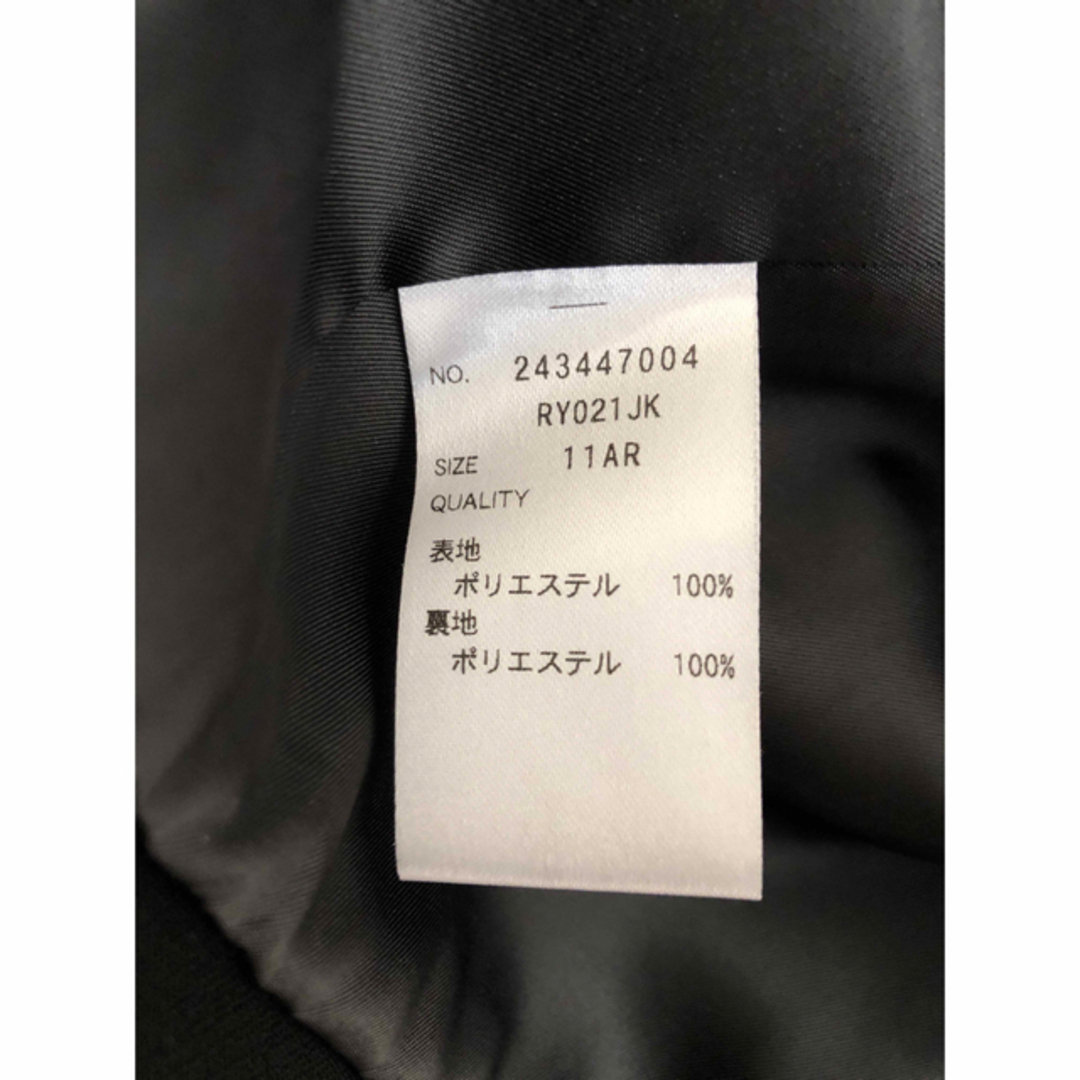 RyuRyu(リュリュ)のレディース　ブラック　フォーマル　ワンピース＋上着 レディースのフォーマル/ドレス(礼服/喪服)の商品写真