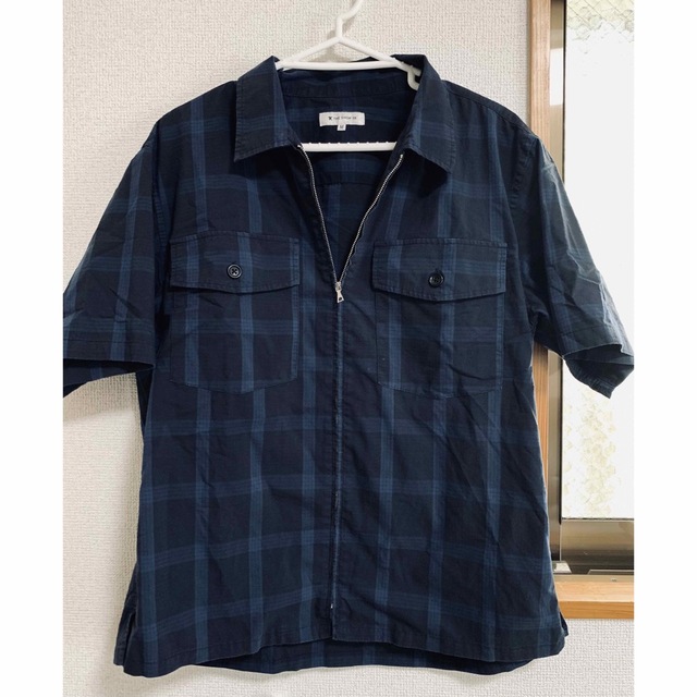 TAKEO KIKUCHI(タケオキクチ)のジップTシャツ メンズのトップス(Tシャツ/カットソー(半袖/袖なし))の商品写真