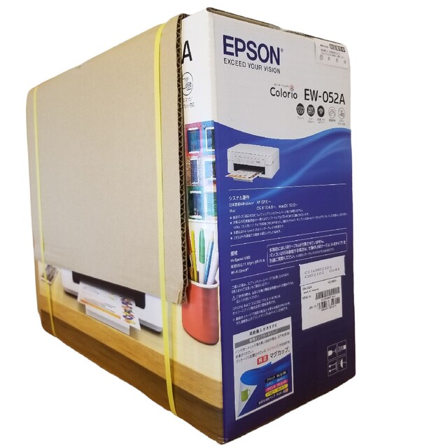 新品 EPSON エプソン プリンター 複合機 EW-052A インク付