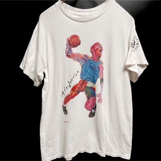 ナイキ(NIKE)のNIKE 90s  hoop heroes  jordan Tシャツ　銀タグ(Tシャツ/カットソー(半袖/袖なし))