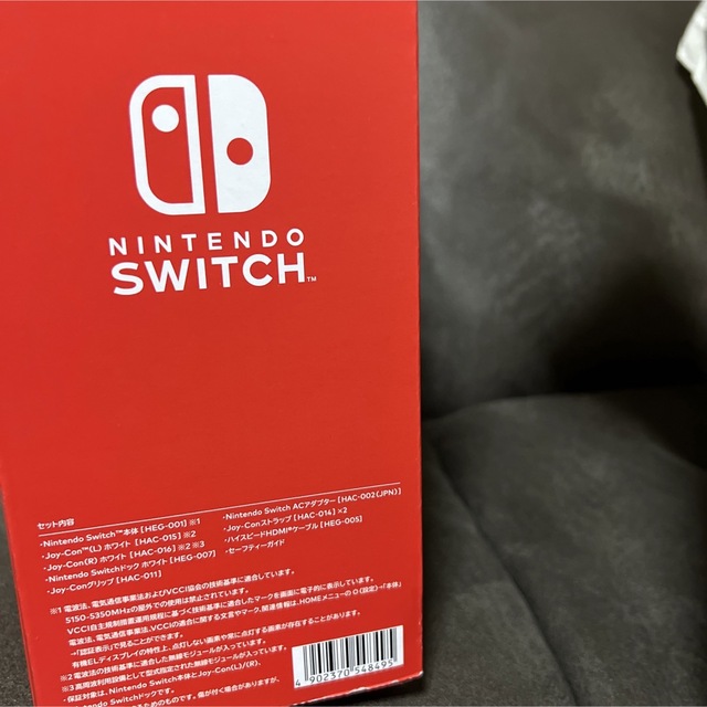 Nintendo Switch(ニンテンドースイッチ)の即日発送可能✨️ニンテンドースイッチ 有機EL ホワイト エンタメ/ホビーのゲームソフト/ゲーム機本体(携帯用ゲーム機本体)の商品写真