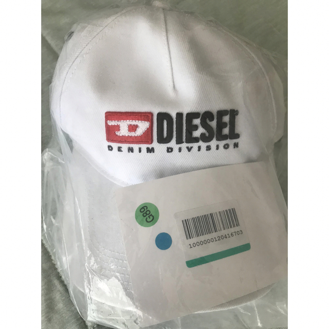 DIESEL キャップ 01 CORRY-DIV HAT A03699 ホワイト | kensysgas.com