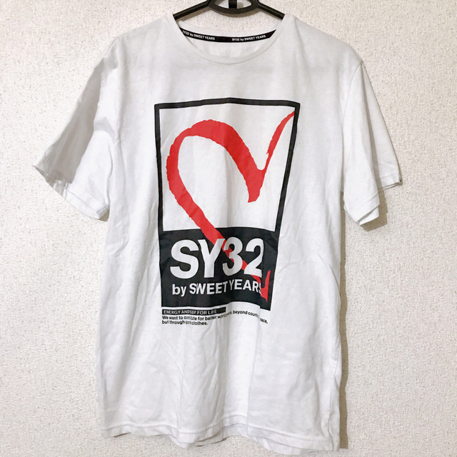 新品美品！SY32 square logo Tシャツ