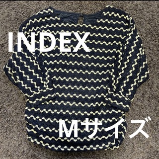 インデックス(INDEX)のindex  Mサイズ(カットソー(長袖/七分))